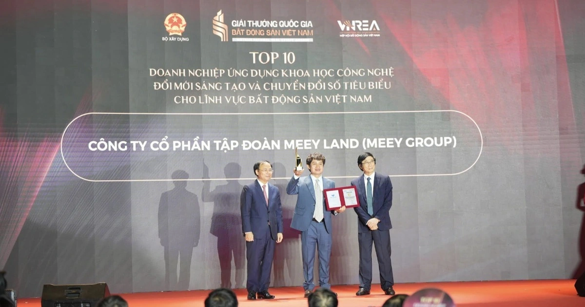 Meey Group ghi dấu ấn công nghệ tại Giải thưởng Quốc gia Bất động sản Việt Nam